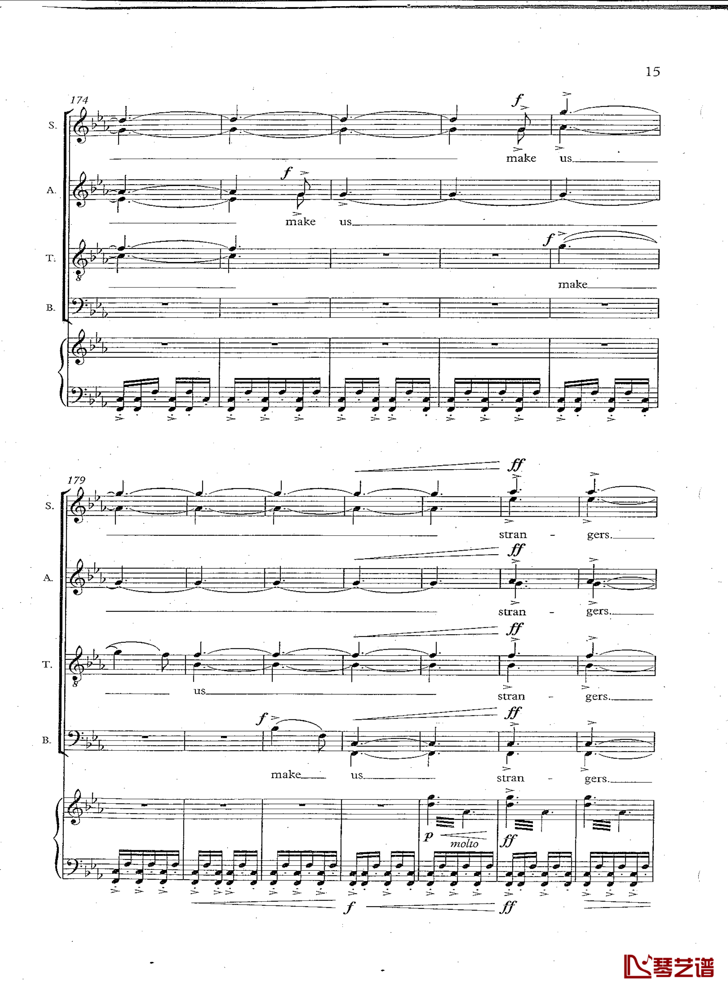 Tarik ORegan钢琴谱-Triptych合唱谱Threnody16