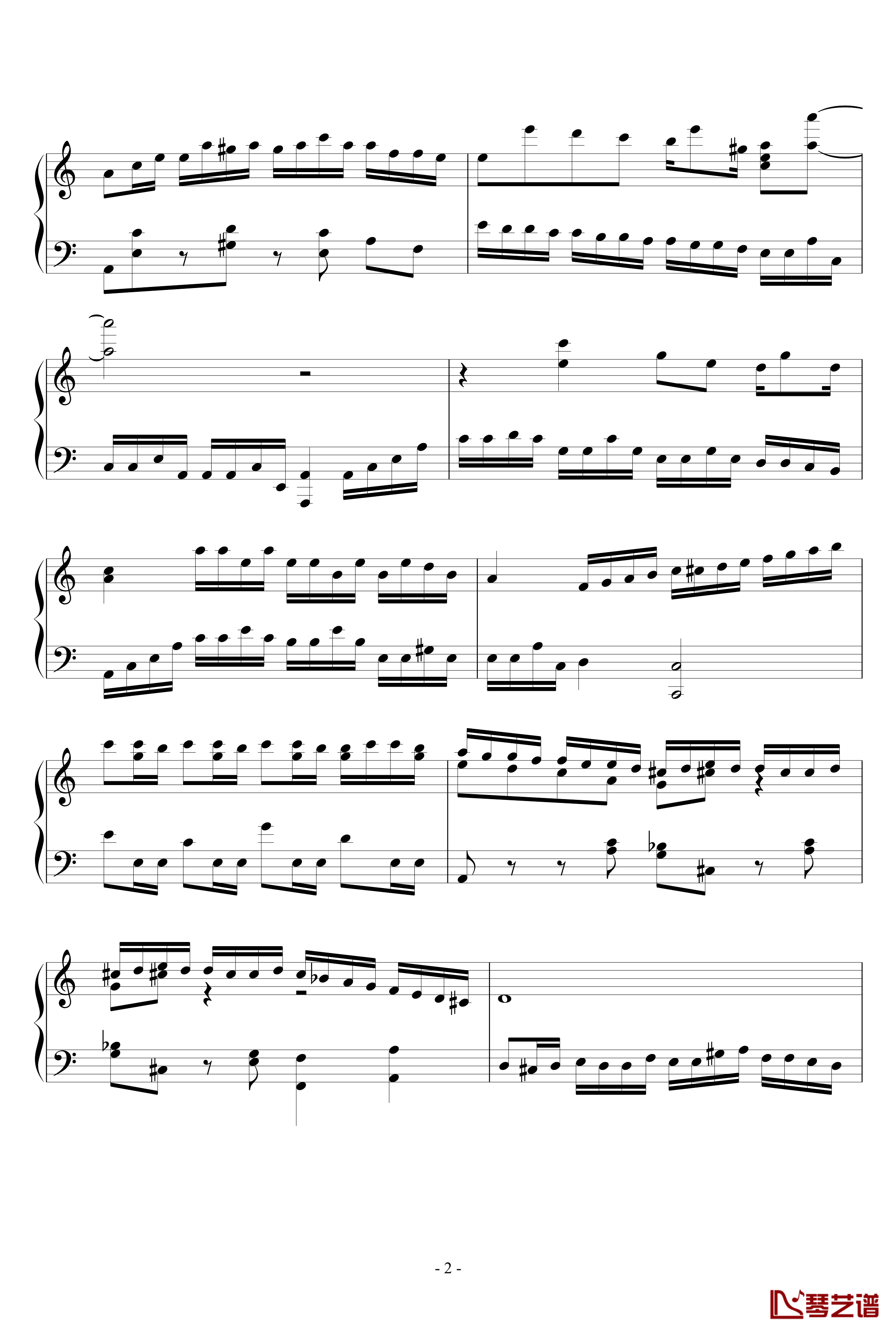 A小调第七练习曲钢琴谱-PARROT1862