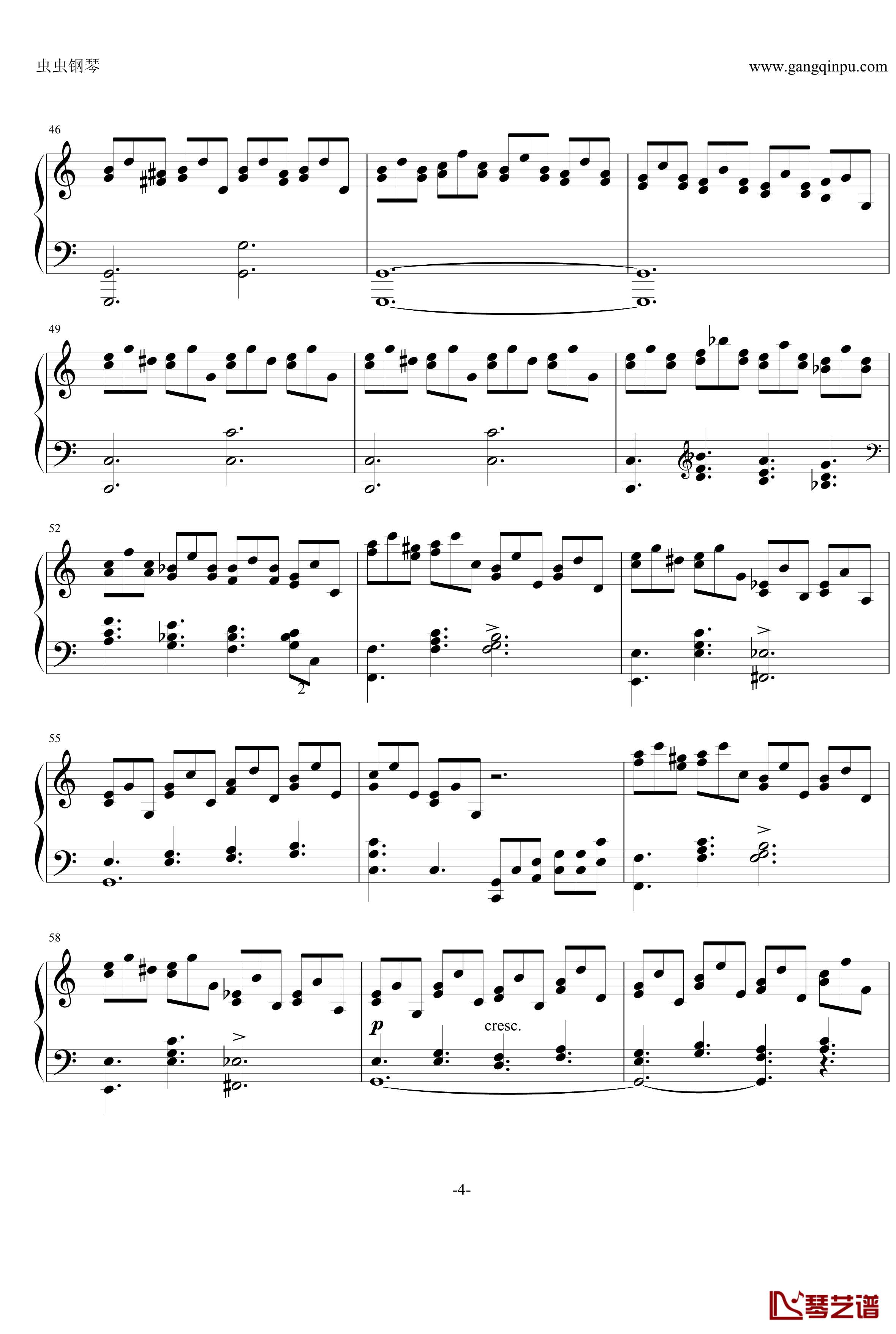 巧技练习曲钢琴谱-莫什科夫斯基-Moszkowski4