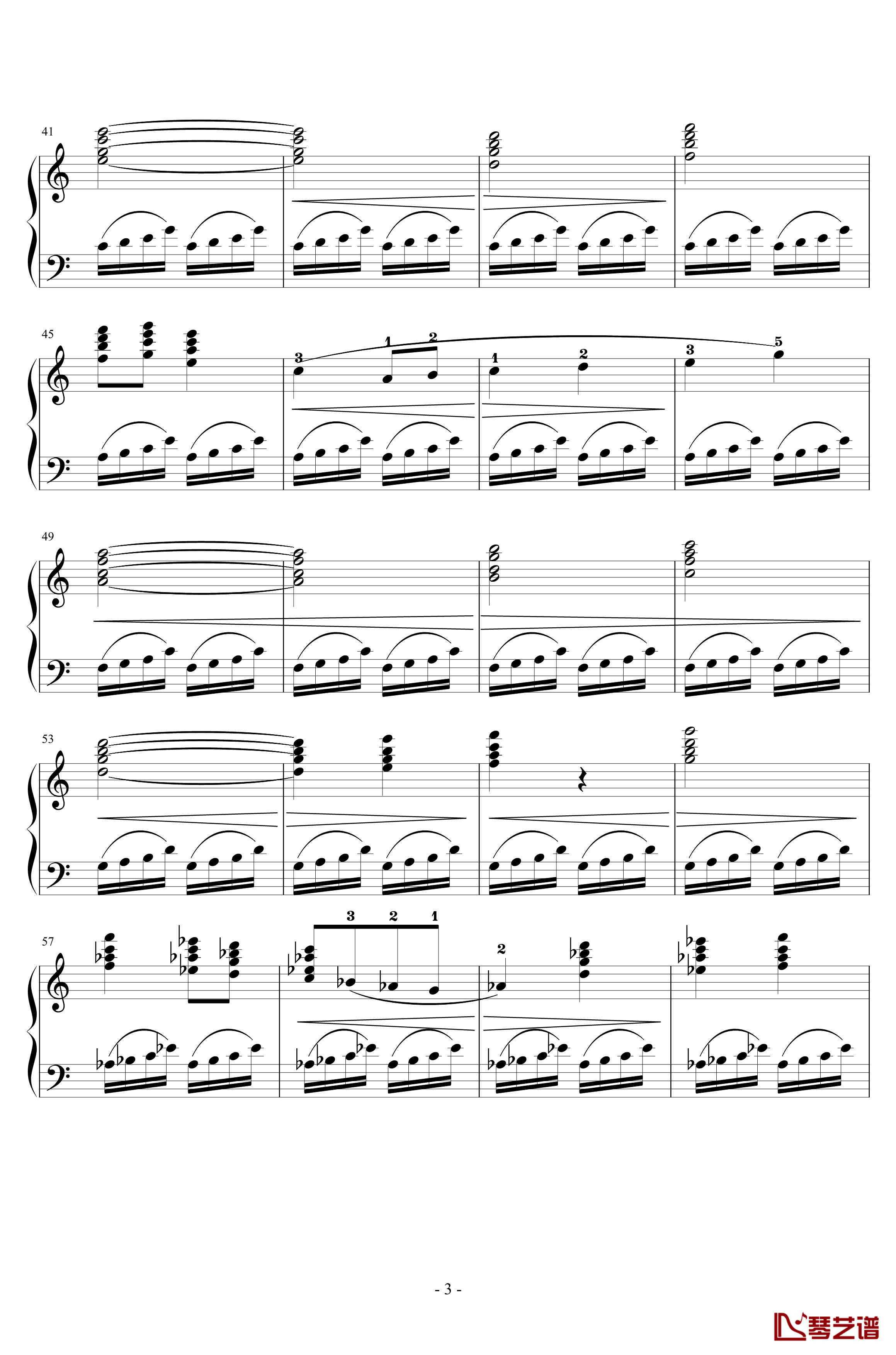 Prelude钢琴谱-最终幻想3