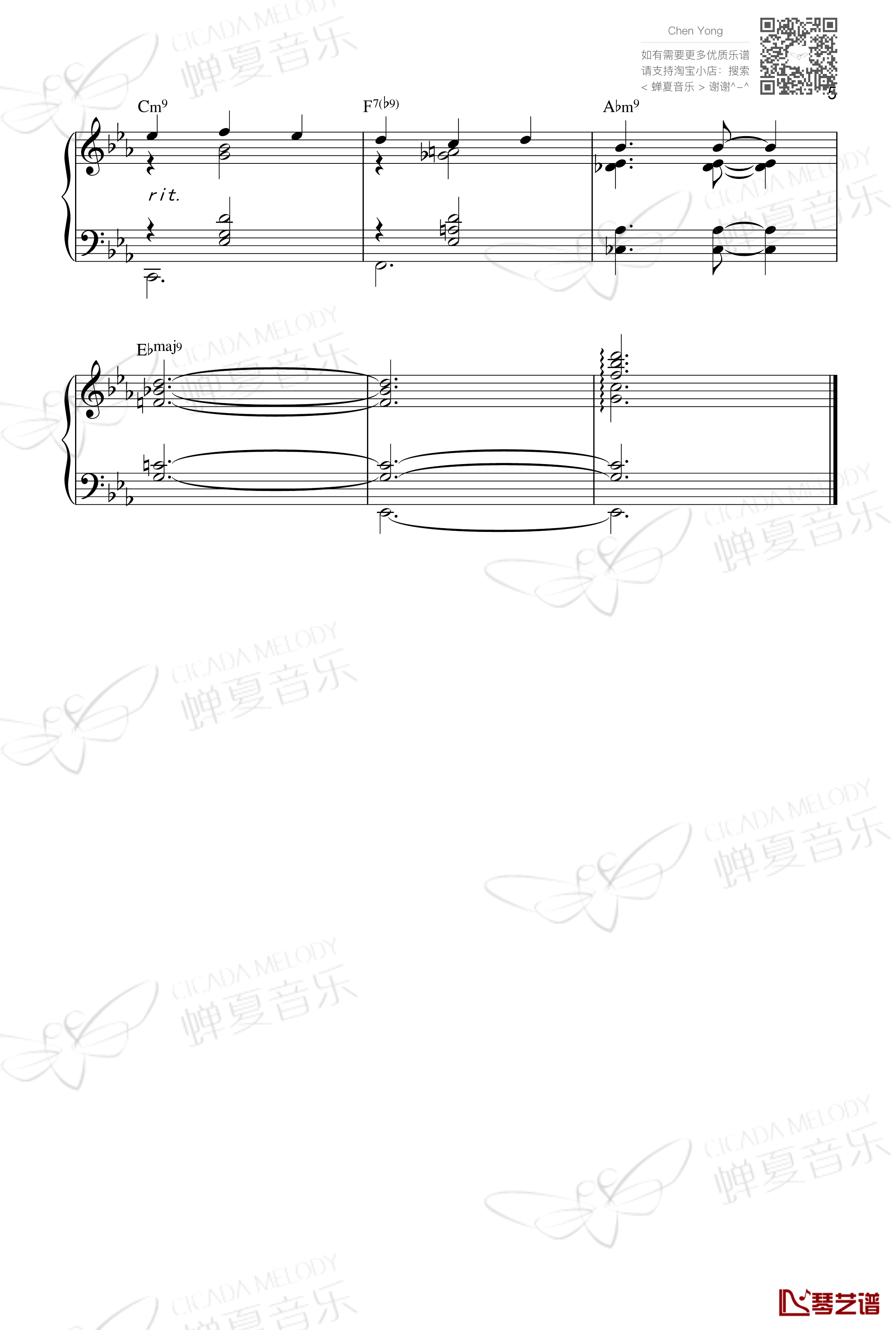 夜曲钢琴谱-肖邦-chopin5