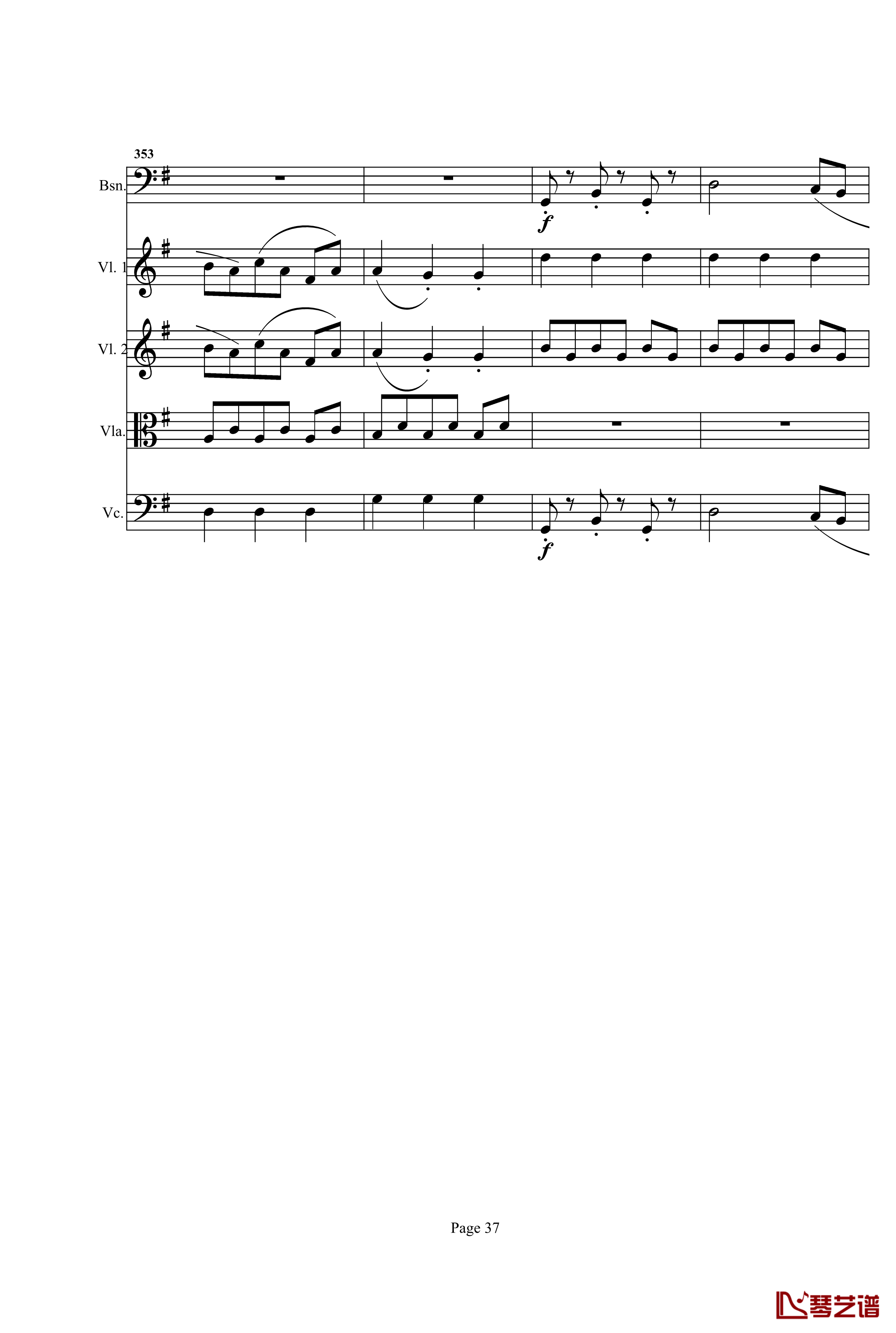 奏鸣曲之交响钢琴谱-第25首-Ⅰ-贝多芬-beethoven37