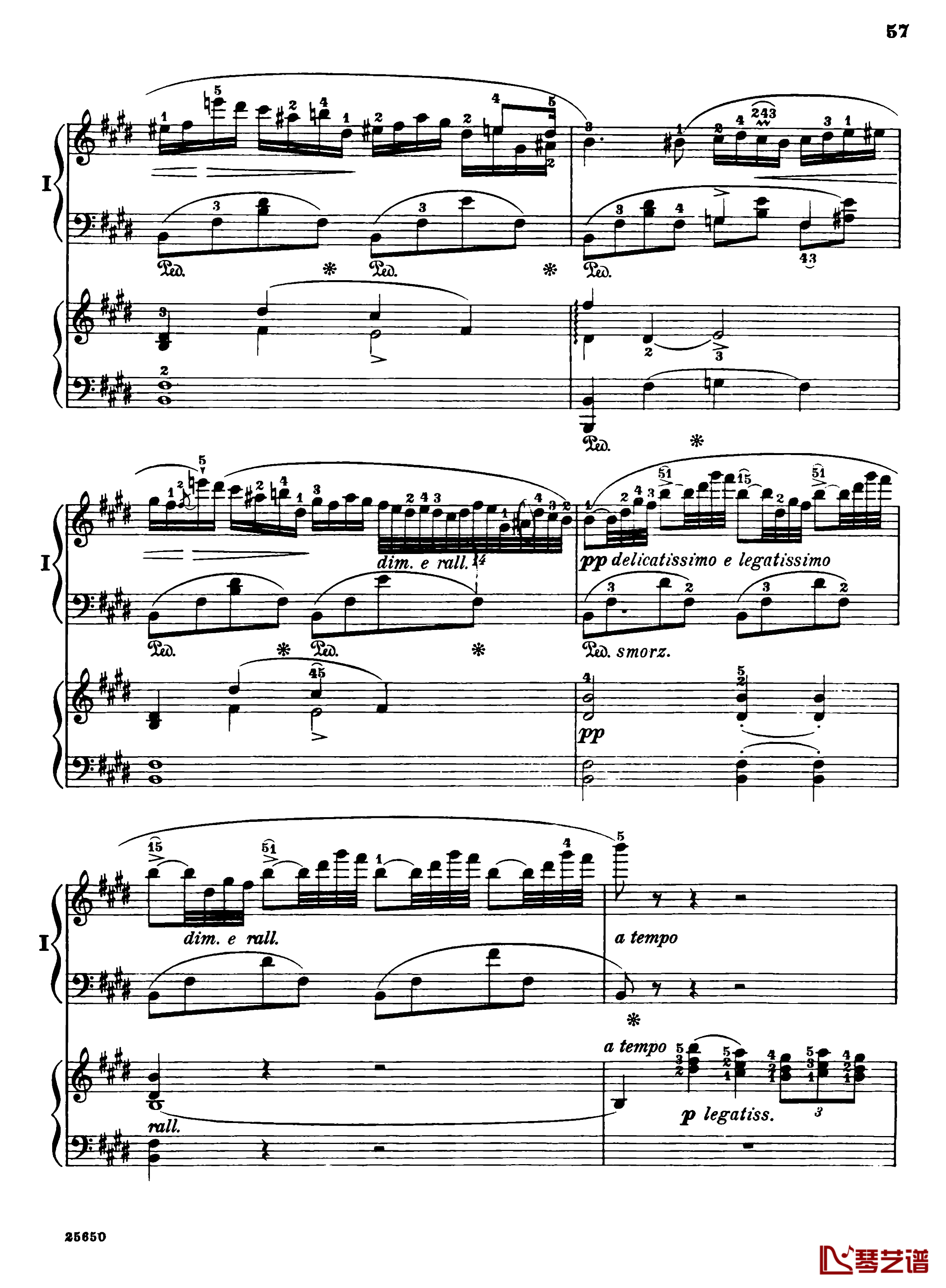 肖邦第一钢琴协奏曲钢琴谱-肖邦59