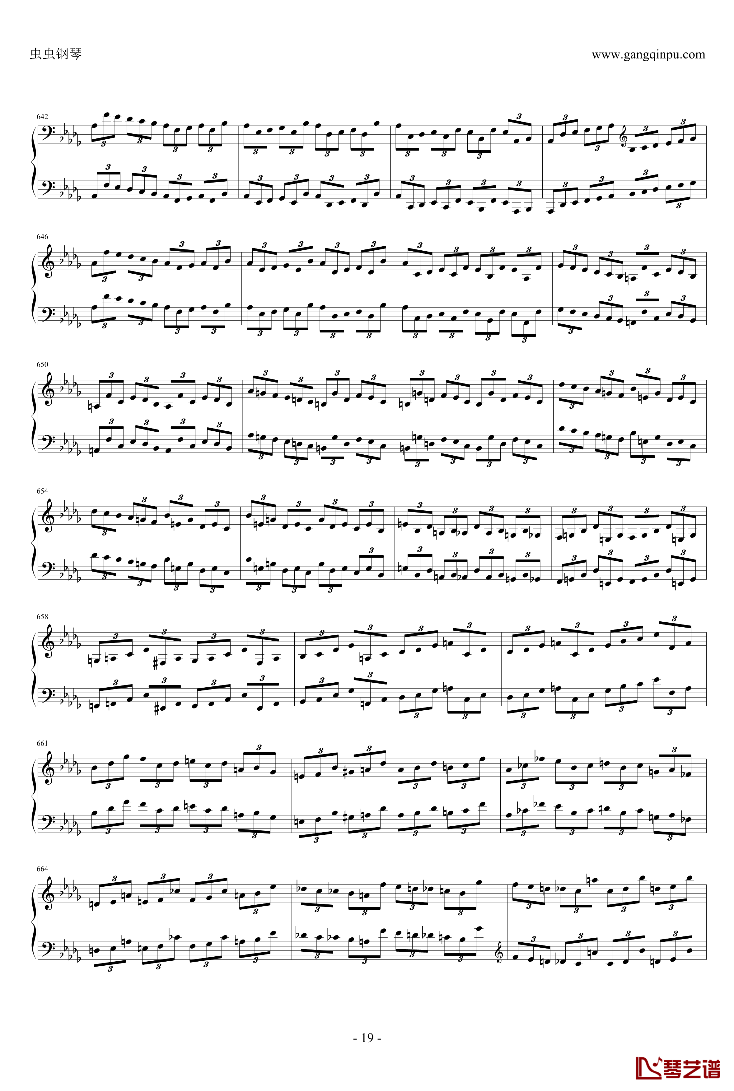 Sonata in B falt minor钢琴谱-S肖邦降b小调第二钢琴奏鸣曲 Op.3519