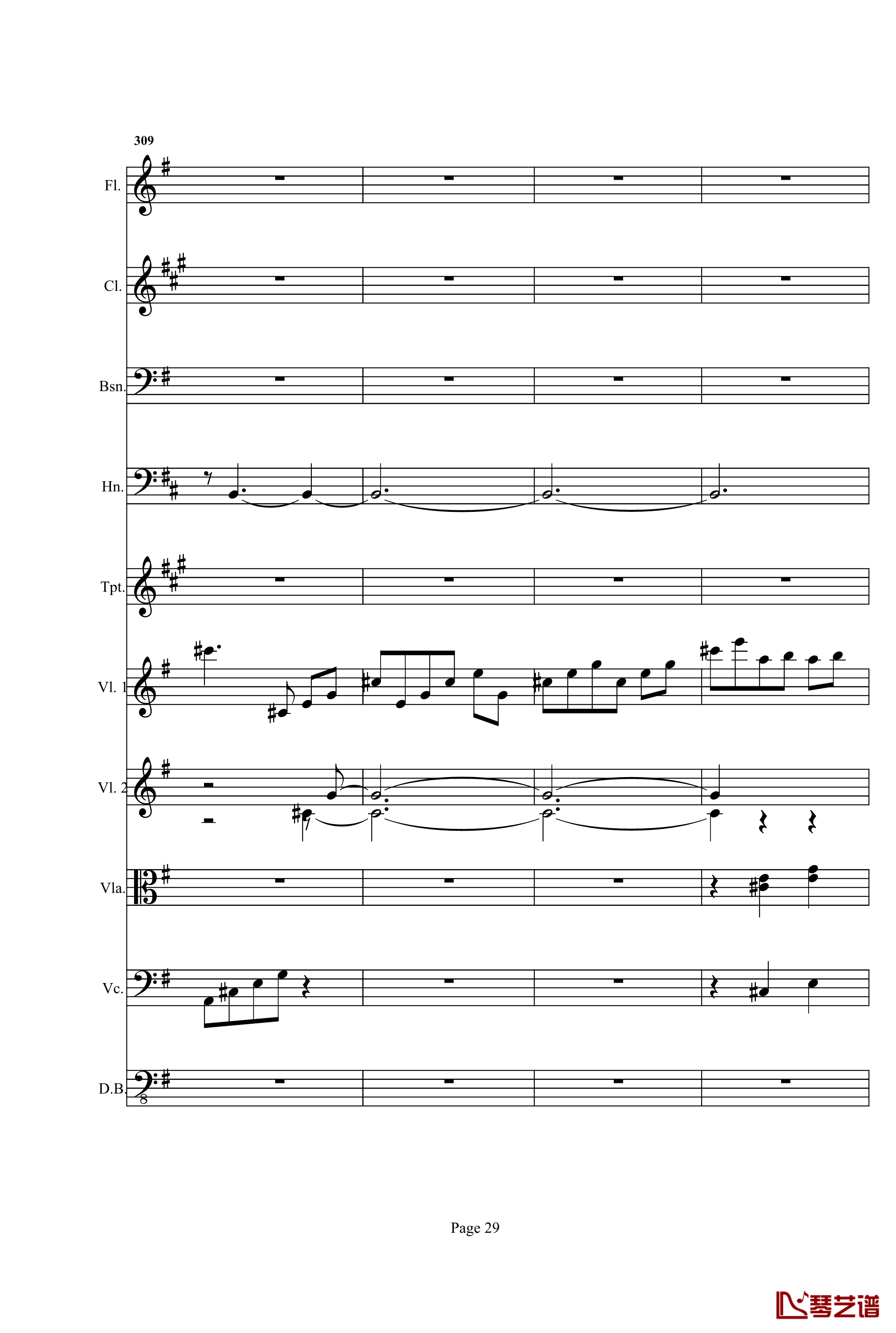 奏鸣曲之交响钢琴谱-第25首-Ⅰ-贝多芬-beethoven29