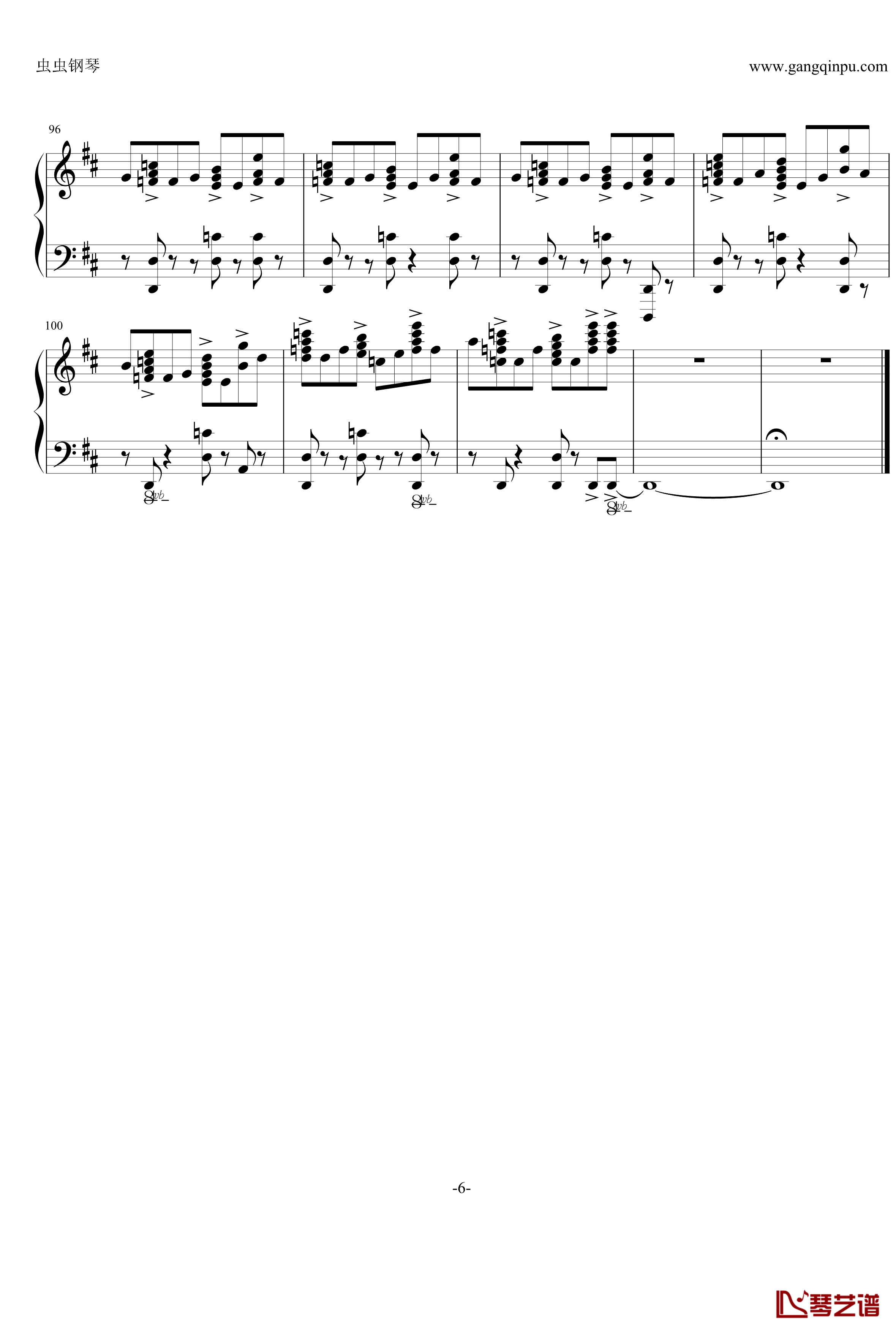 最终幻想13雷霆主题音乐钢琴谱-ライトニングのテーマ 閃光-最终幻想6