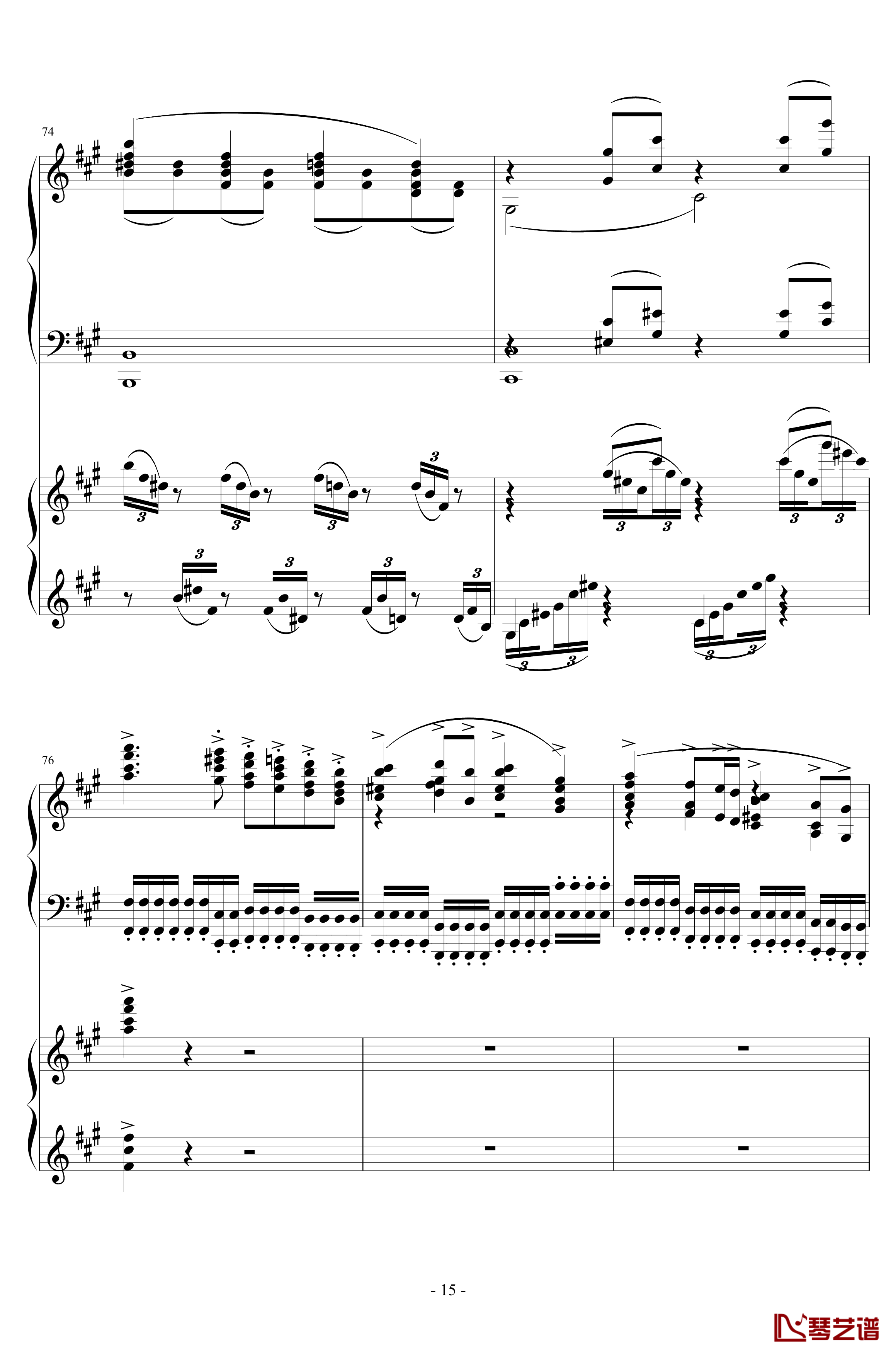 Piano Concerto No.6 in sharp F Minor Op.57 I.钢琴谱-一个球15