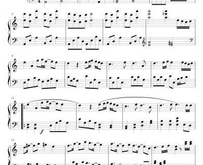 刺鸟钢琴谱-飞儿乐团