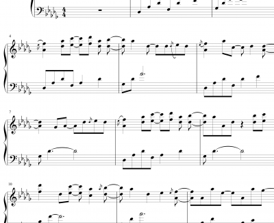 may be钢琴谱-演奏会live版本-Yiruma