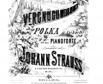 小约翰 斯特劳斯   游览列车快速波尔卡     Op.281-约翰·斯特劳斯-钢琴谱