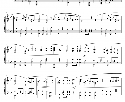 国际歌钢琴谱-皮埃尔·狄盖特