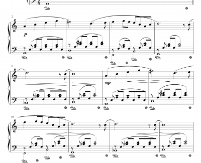 钢琴谱-最终幻想FF4