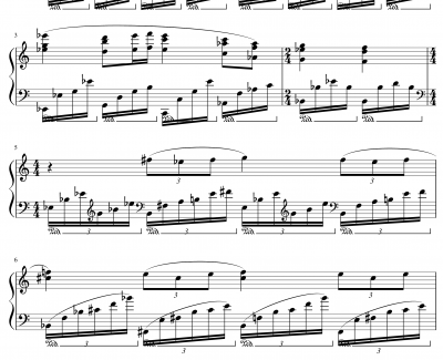 Ballade No.2, Op.93 谱子钢琴谱-一个球