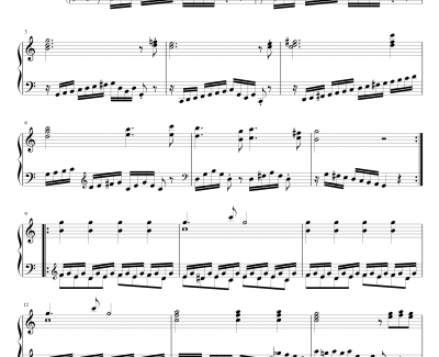 车尔尼左手练习曲718—01-车尔尼-Czerny-钢琴谱