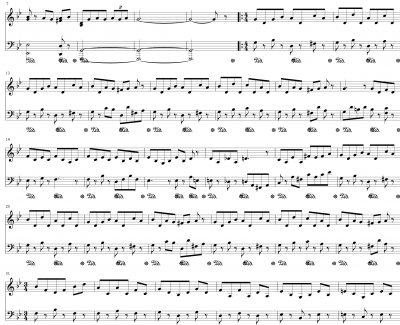 Baroque钢琴谱-Sound Horizon