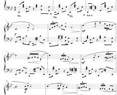 匈牙利探戈Op7.4钢琴谱-异国风情-jerry5743