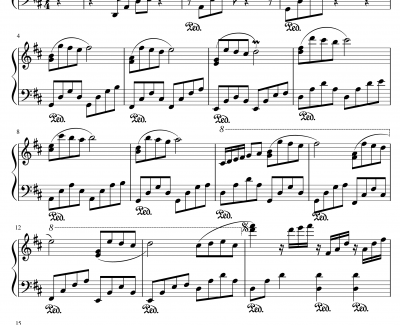 林妙可的旋律钢琴谱-15651637086
