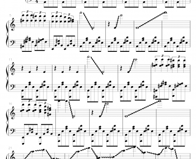 火星练习曲钢琴谱-Op.2 No.6