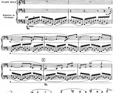 左手钢琴协奏曲钢琴谱-拉威尔-Ravel