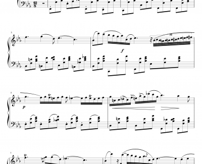降E大调夜曲钢琴谱-另一个版本-肖邦-chopin