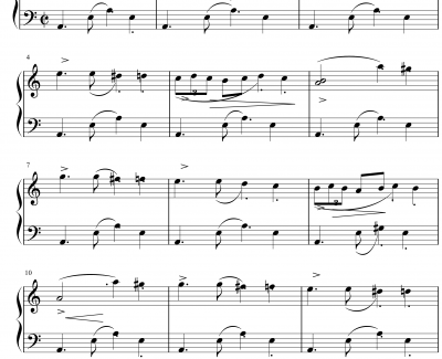 哈巴涅拉钢琴谱-比才-Bizet-卡门