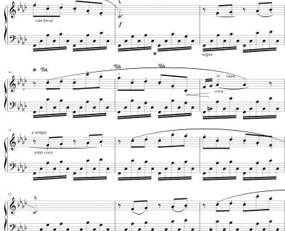 肖邦练习曲Op10钢琴谱-Nr9-肖邦-chopin