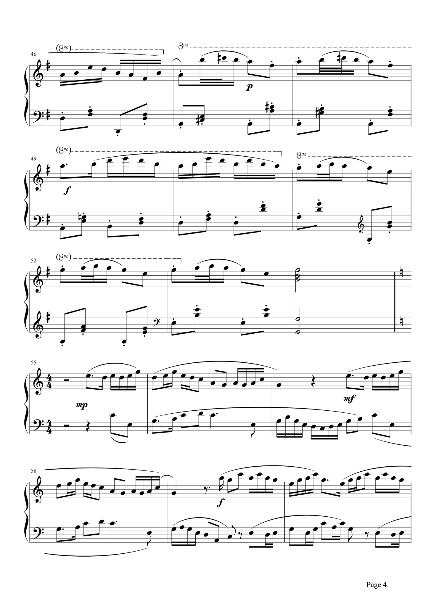 牧童短笛钢琴谱 贺绿汀-中国现代钢琴音乐的创造性典范4