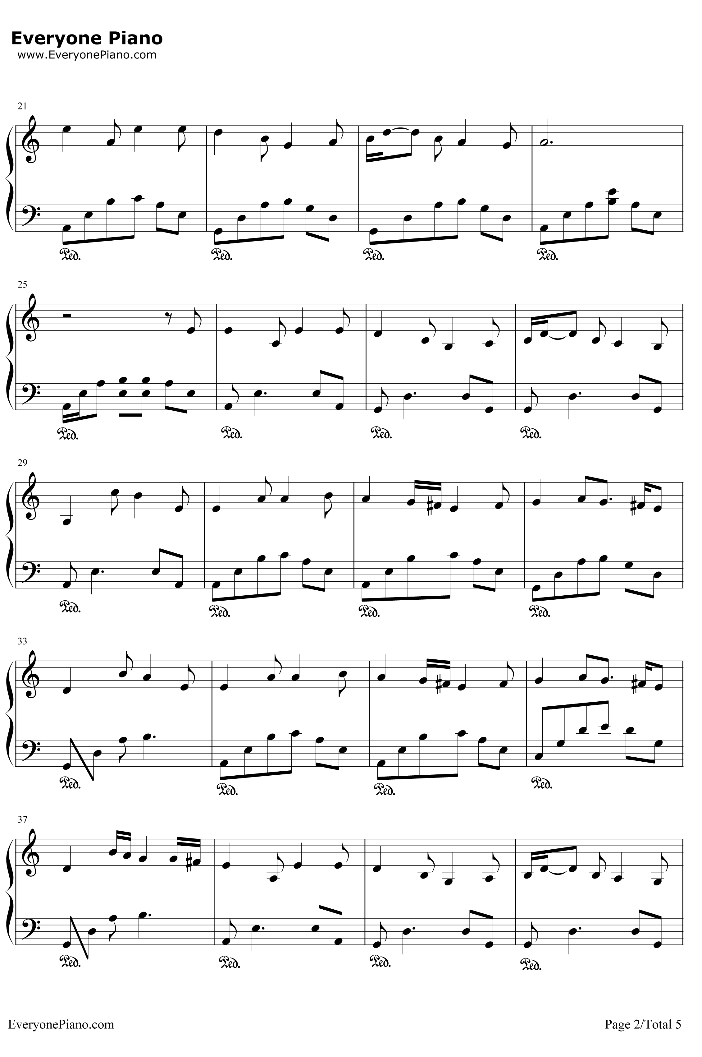 史班赛山钢琴谱-未知2