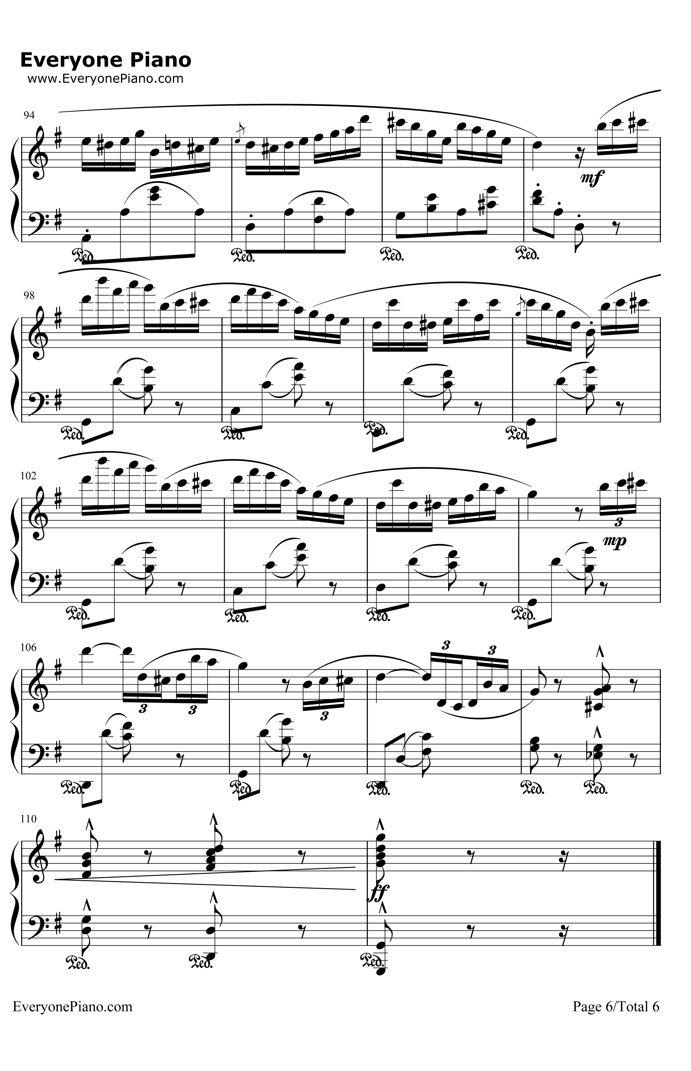 喷泉钢琴谱-卡尔博姆6