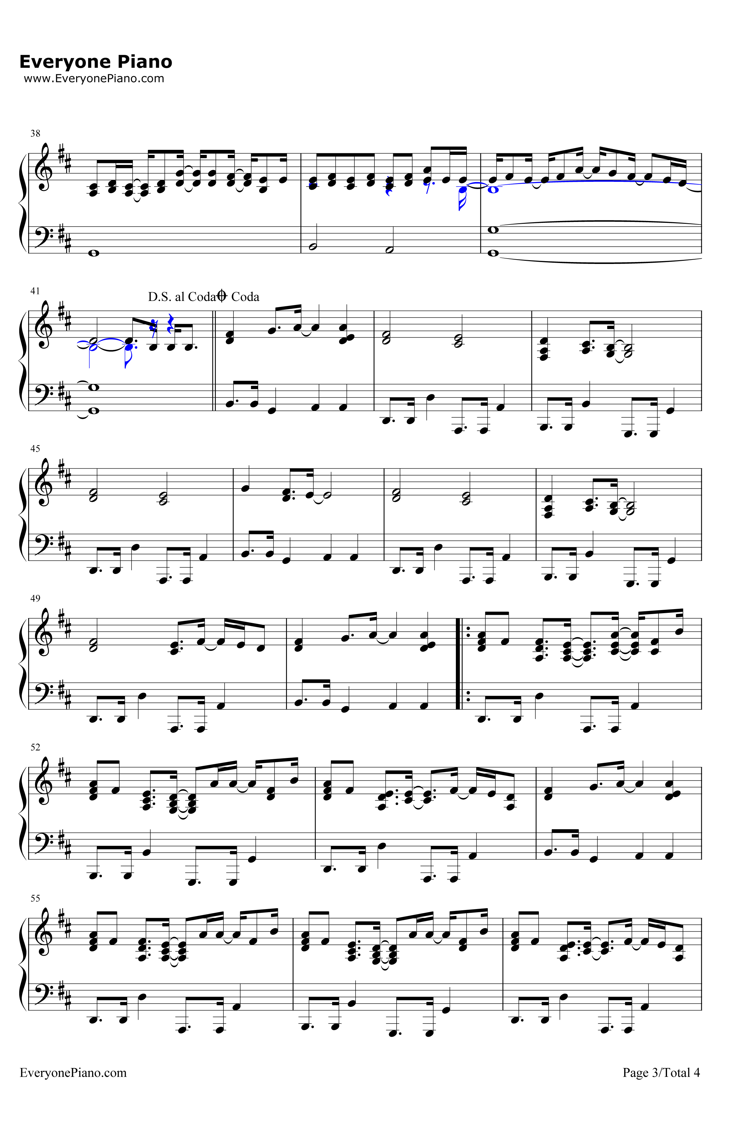 Stephen钢琴谱-Kesha3