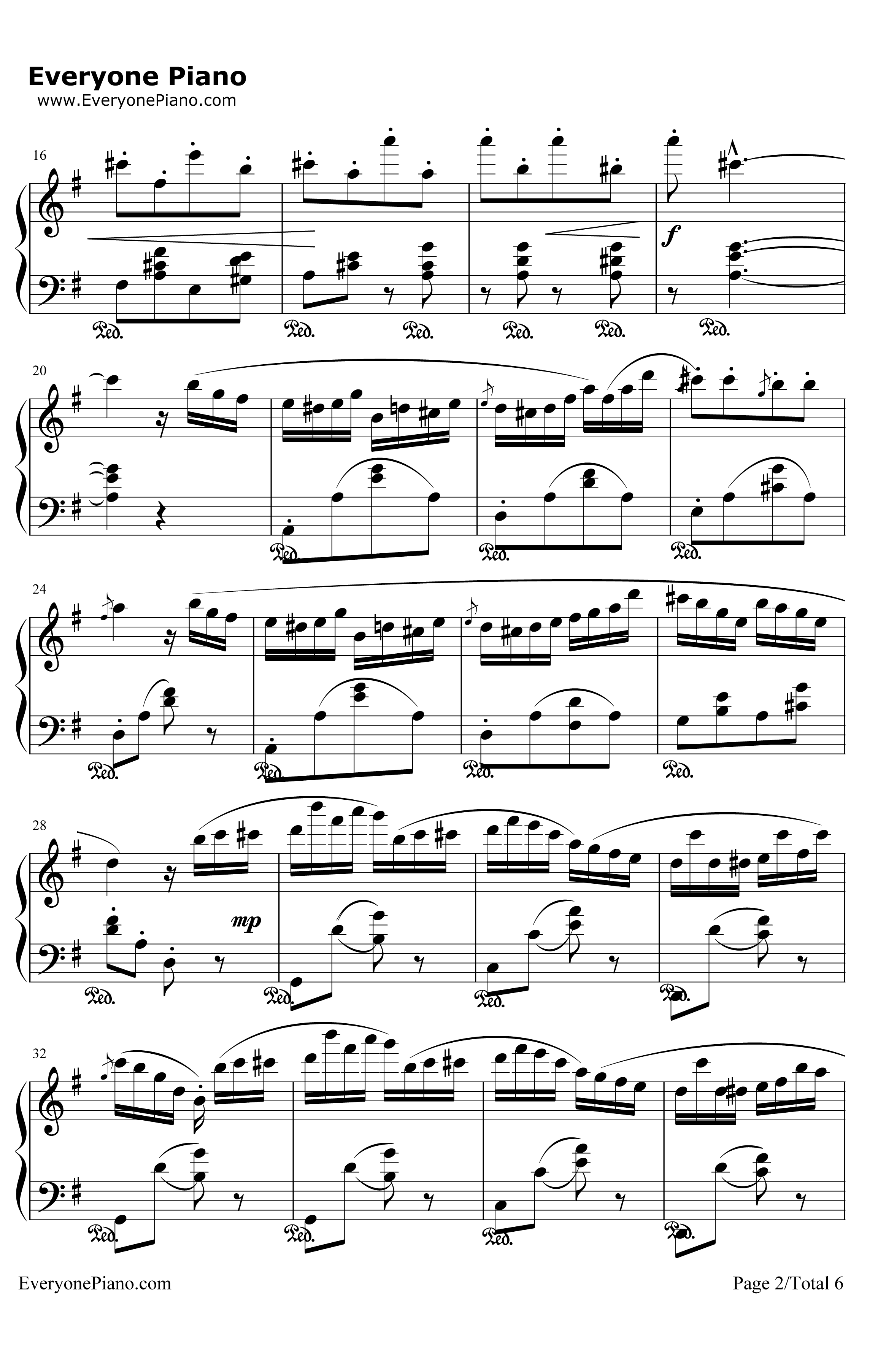 喷泉钢琴谱-卡尔博姆2