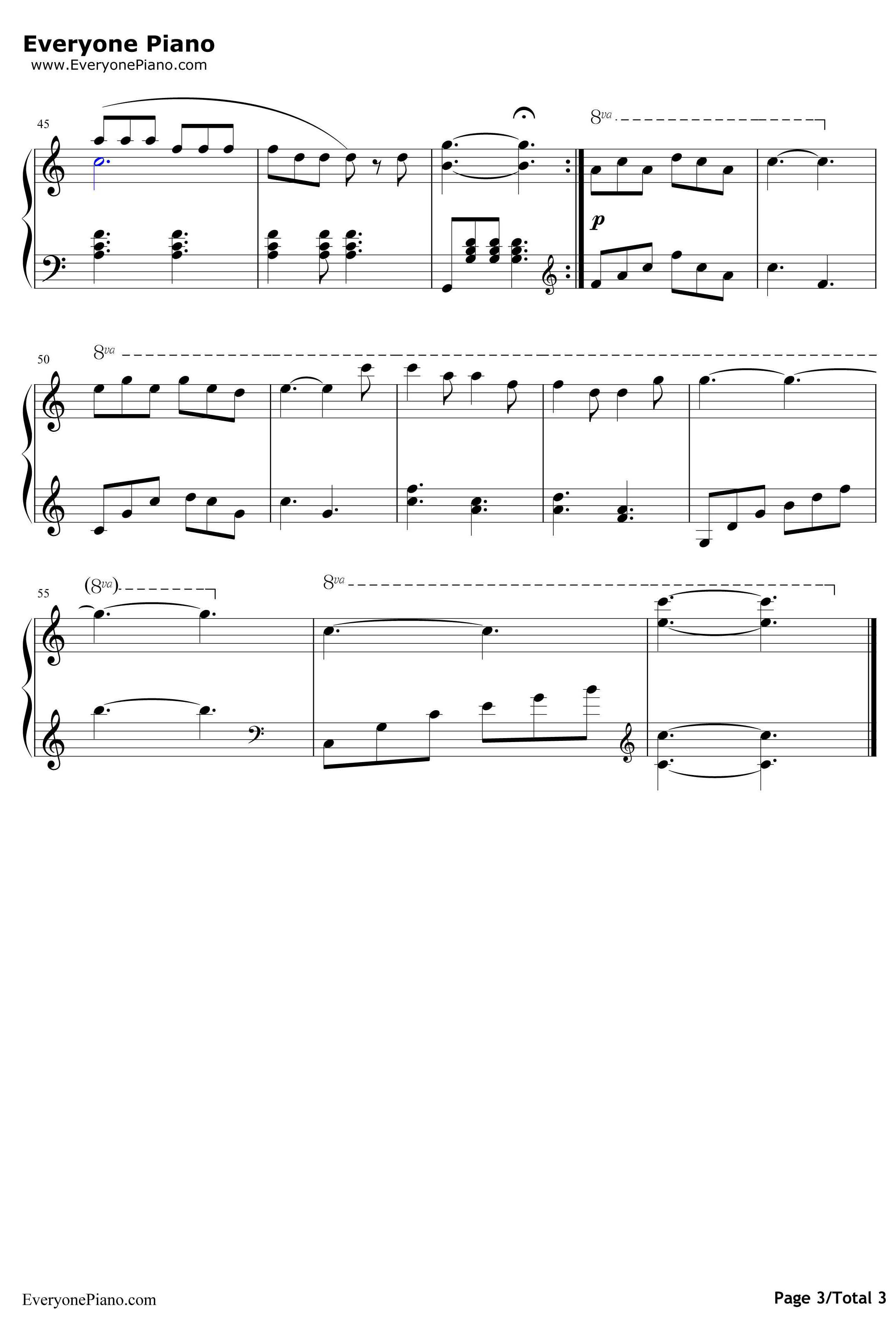 难念的经钢琴谱-周华健-天龙八部主题曲3