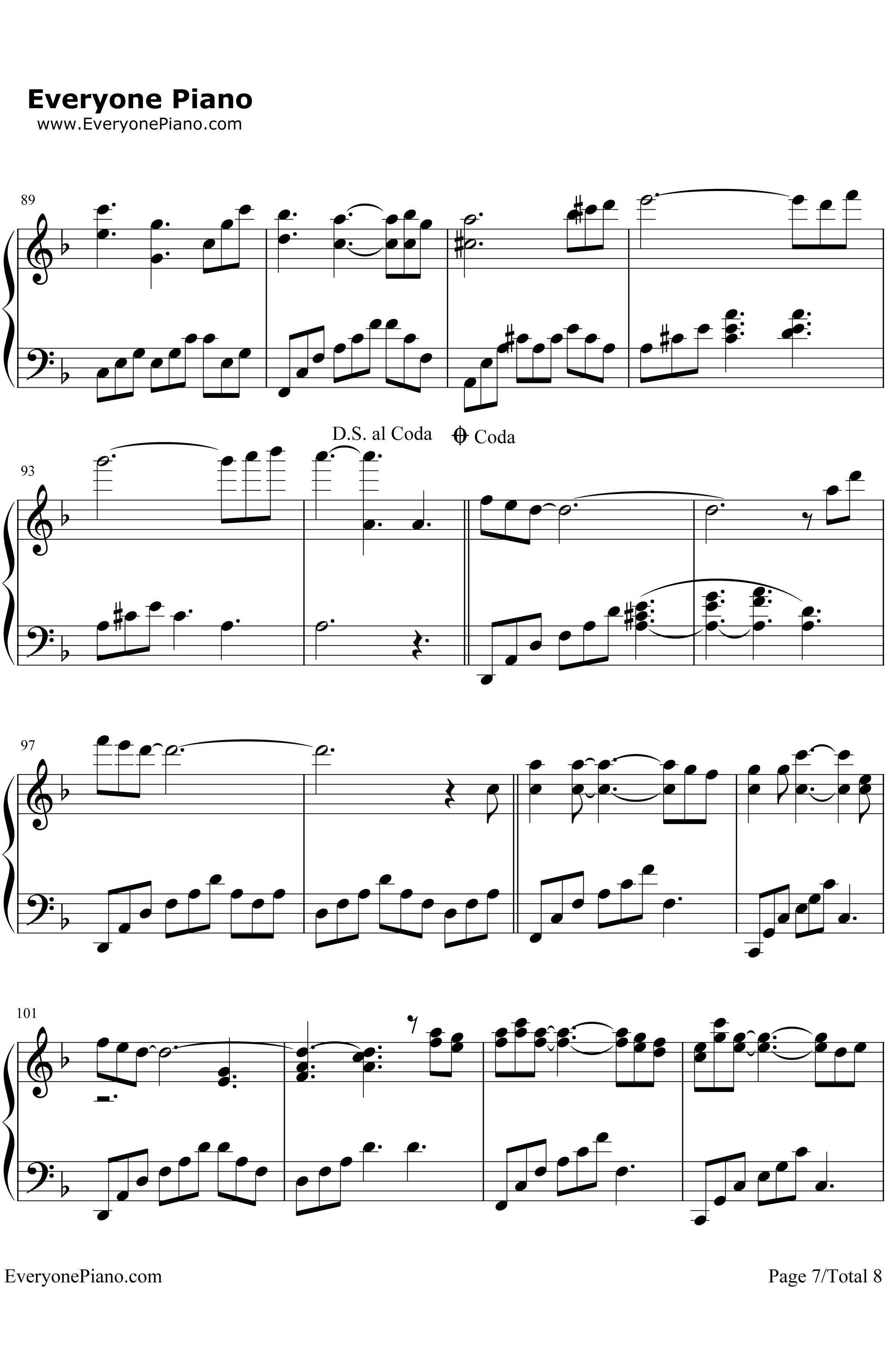 Felitsa（费丽萨）钢琴谱-雅尼7