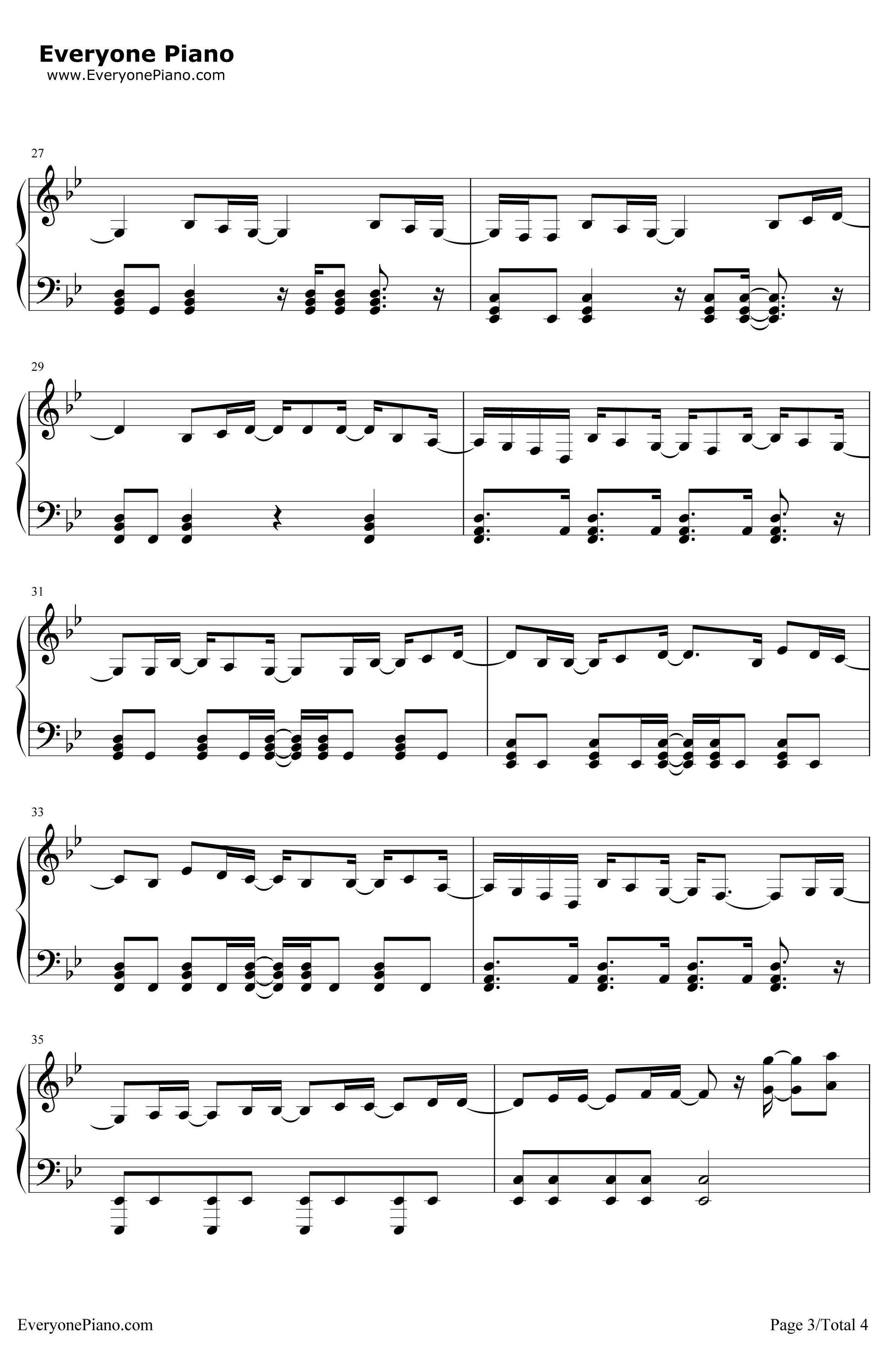 AlmostHome钢琴谱-MariahCarey-MariahCarey-迪斯尼电影《魔境仙踪》主题曲3