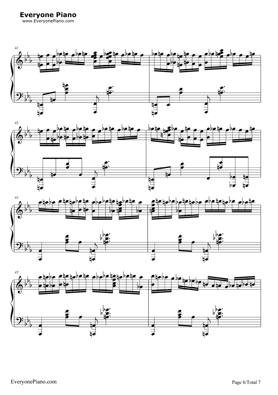 Enduring Movement钢琴谱-Ennio Morricone-海上钢琴师OST6