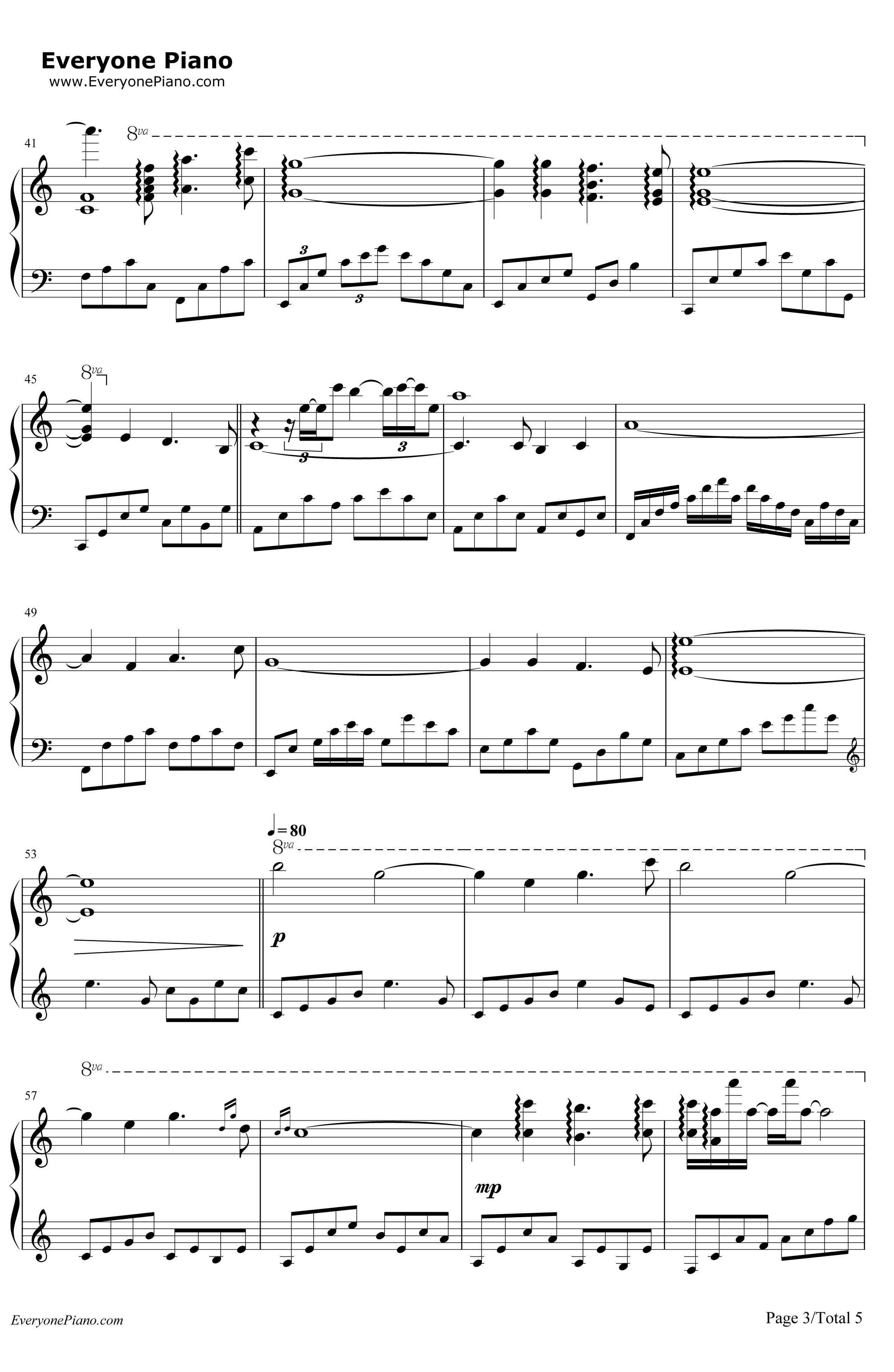 Gracefully钢琴谱-GiovanniMarradi(乔瓦尼)3