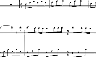 美丽的小华尔兹-Beautiful Waltz钢琴谱-理查德·克莱德曼 Richard Clayderman