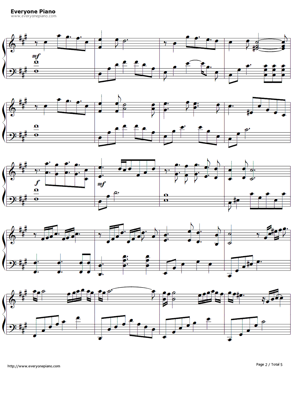Gerudo Valley钢琴谱-PonyCanyon-塞尔达传说时之笛OST-ゼルダの伝説時のオカリナOST2