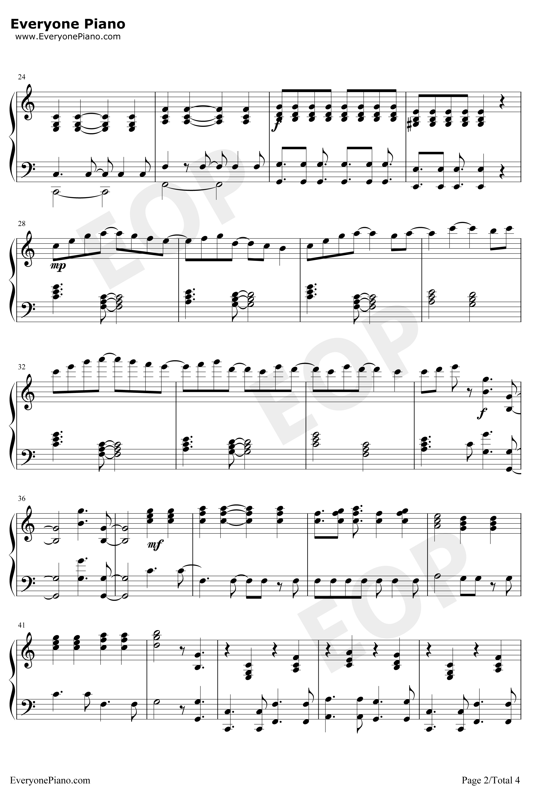 Sad钢琴谱-Bo Burnham2