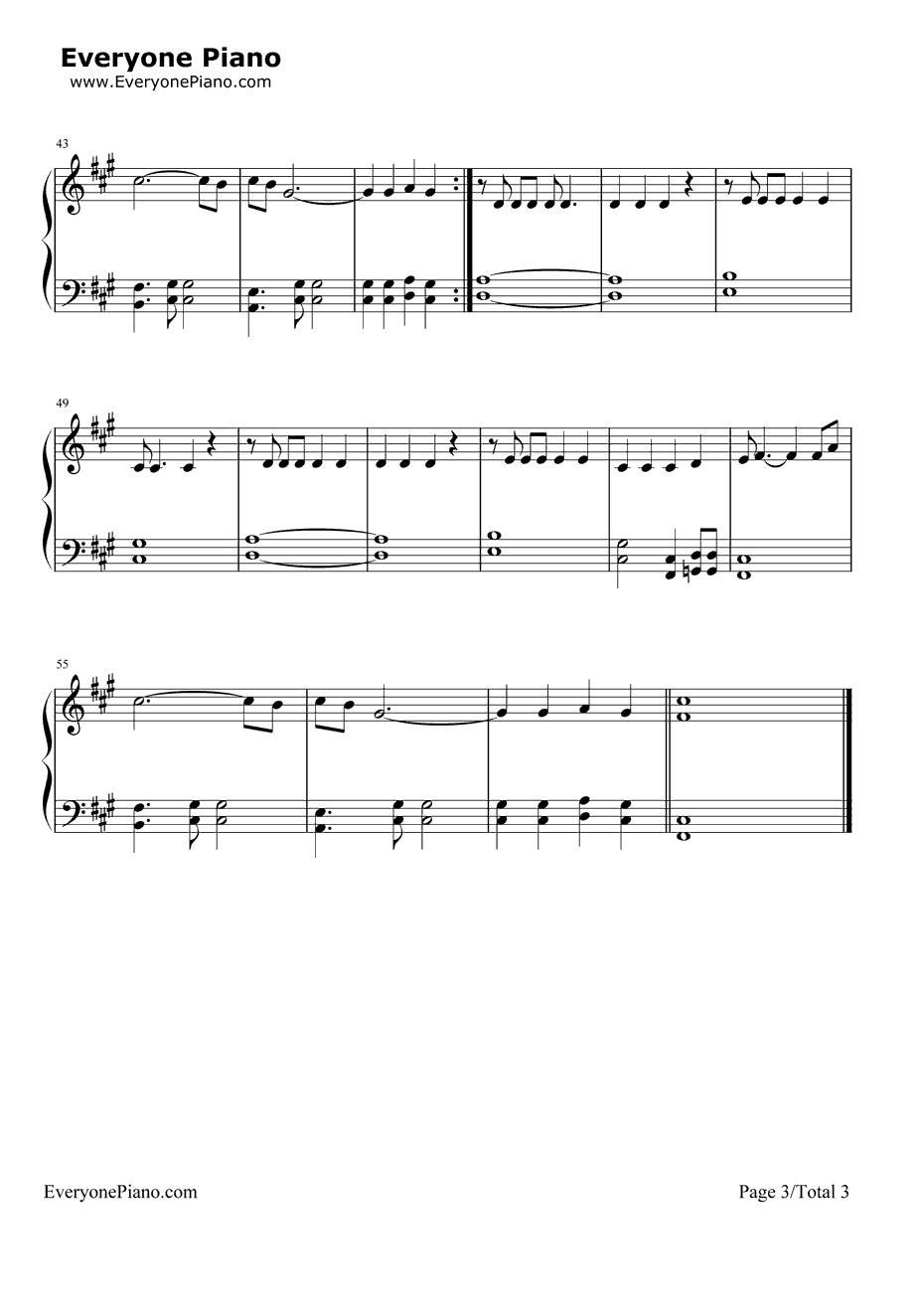 Mutter钢琴谱-Rammstein3