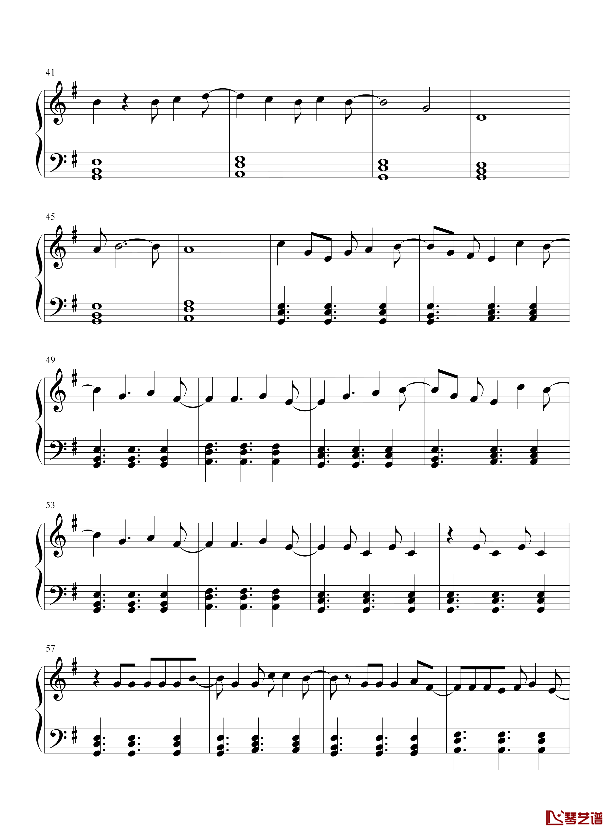 Another Love钢琴谱-简单版-Tom Odell-那份旧爱，带走了我所有的眼泪3