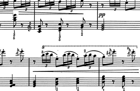 云雀之歌钢琴谱-柴可夫斯基-柴科夫斯基最细腻的钢琴作品之一