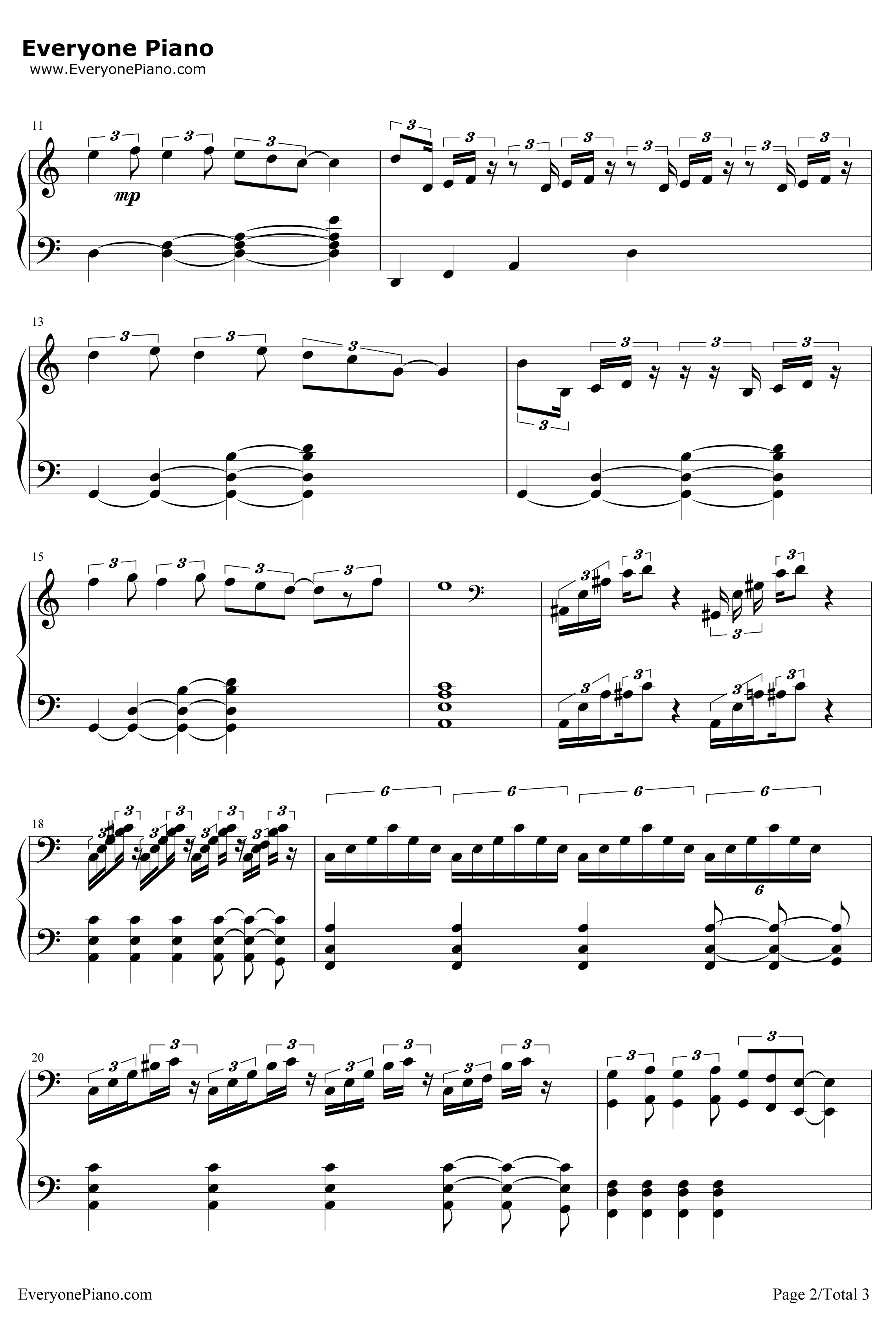 Main Title Theme Westworld钢琴谱-RaminDjawadi-西部世界主题曲2