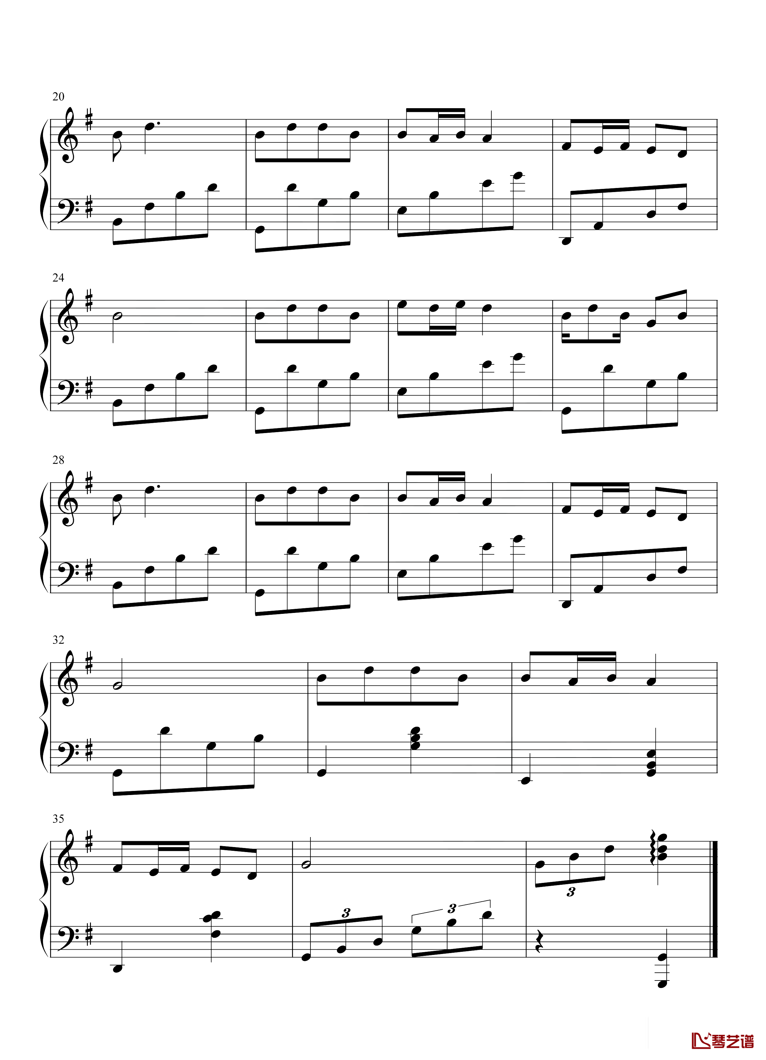 军港之夜钢琴谱-简单版-苏小明-中国军旅歌曲的海军经典代表曲目2