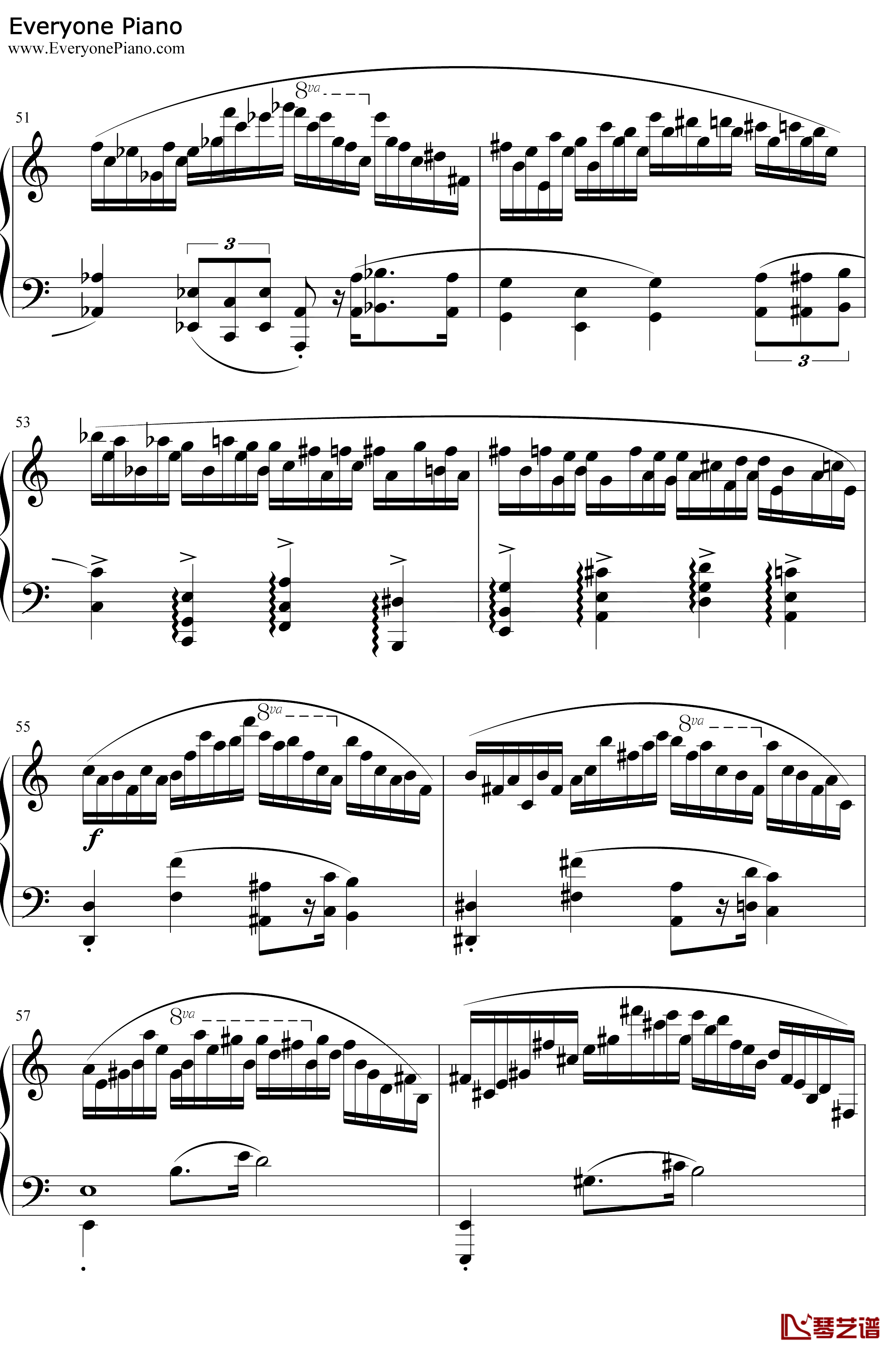 肖邦练习曲第23首钢琴谱-肖邦-肖邦练习曲第23首7