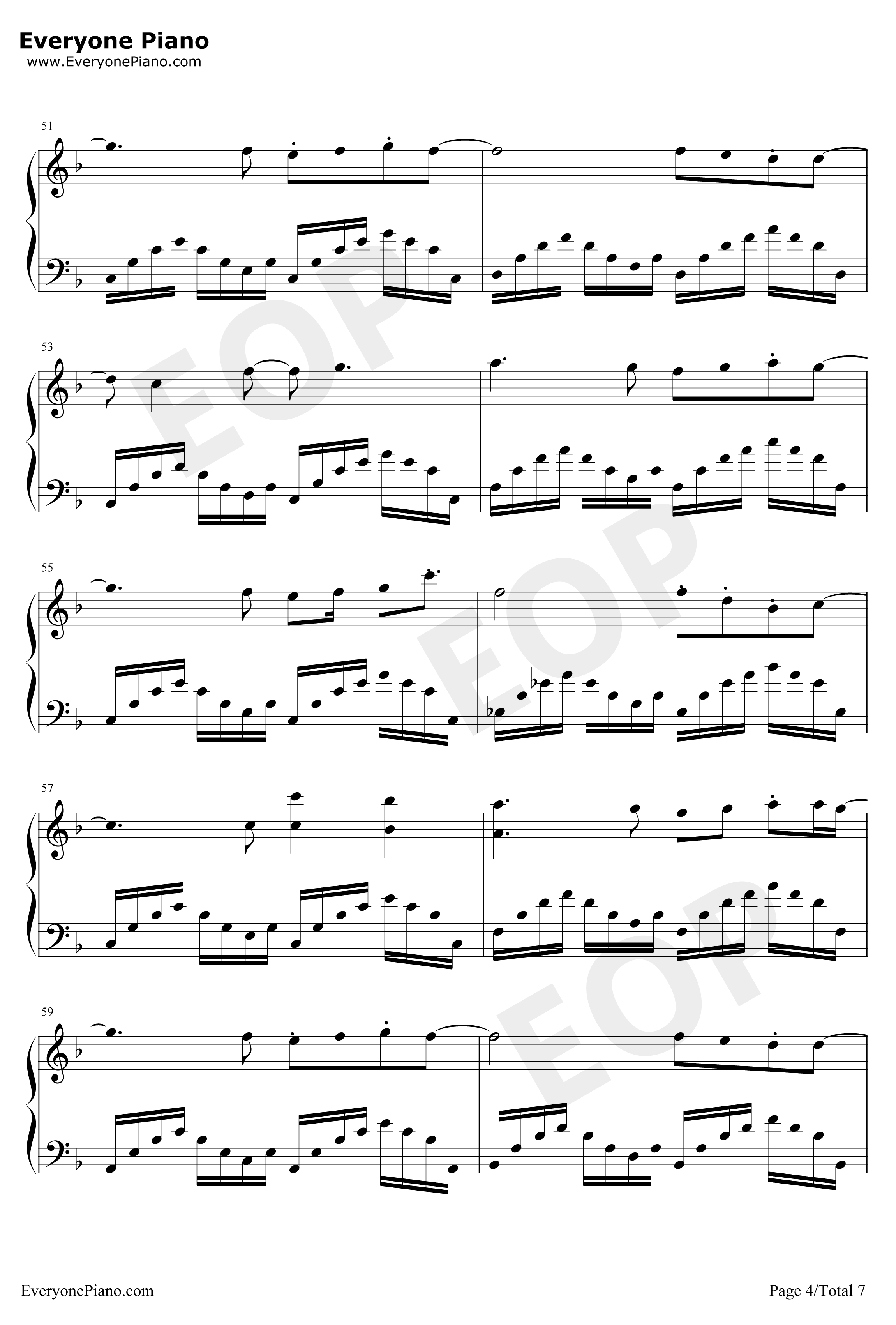 La Incondicional钢琴谱-LuisMiguel4