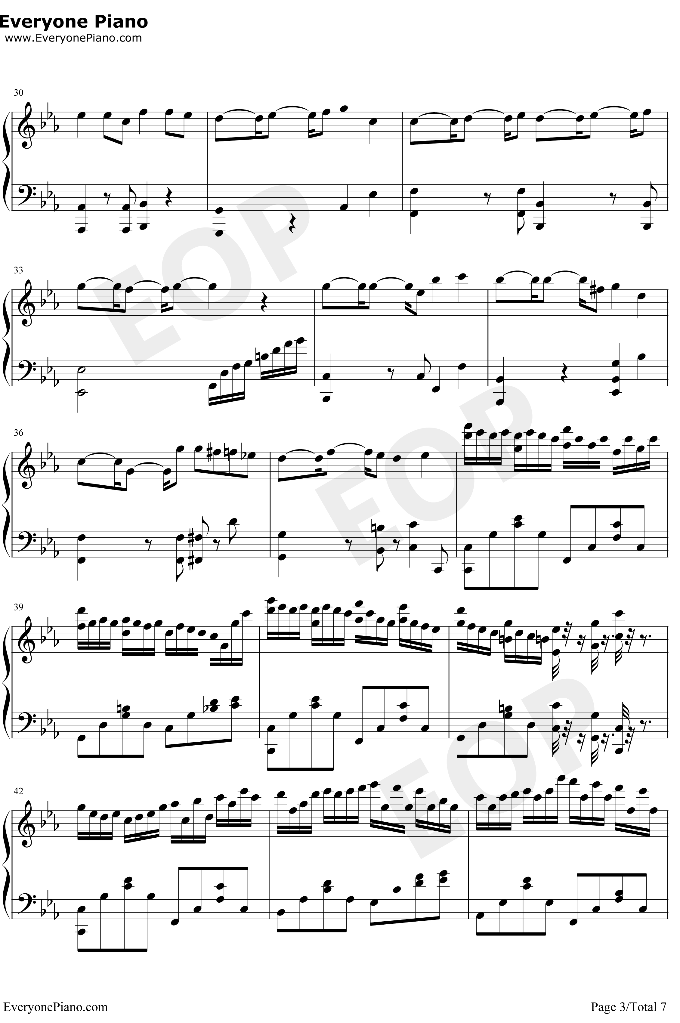 克罗地亚第二号狂想曲钢琴谱-ELLOCZ-克罗地亚第二号狂想曲3