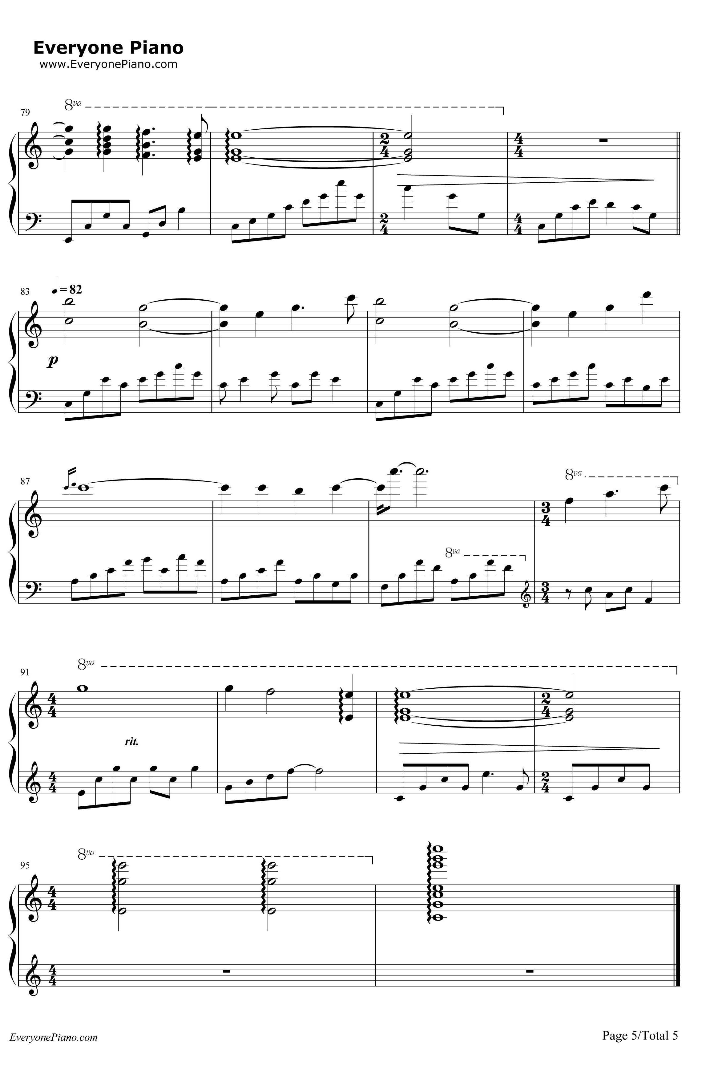 Gracefully钢琴谱-GiovanniMarradi(乔瓦尼)5