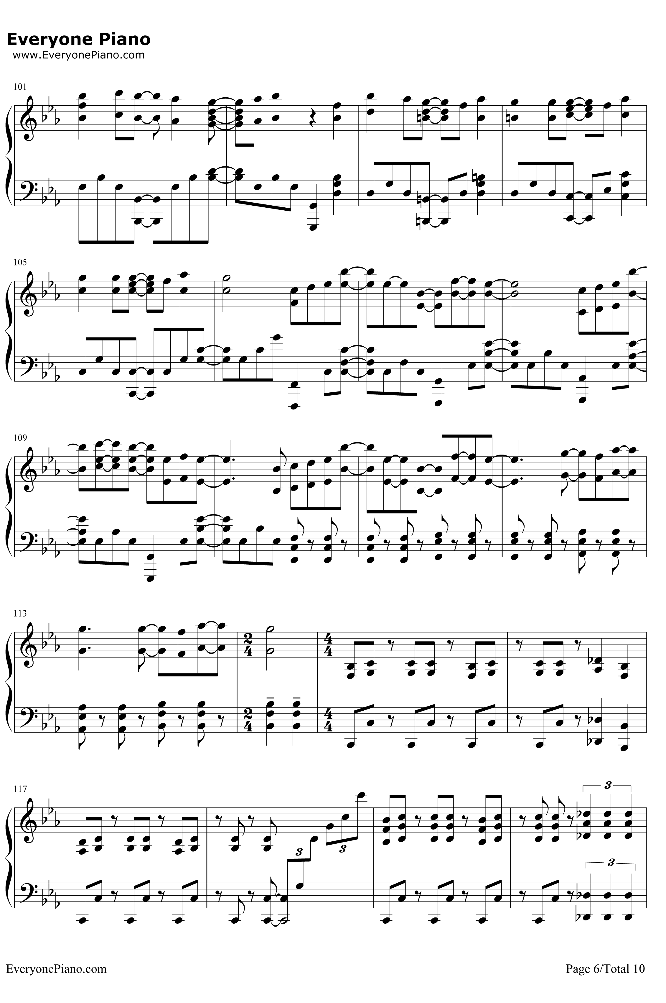 SAVIOR OF SONG钢琴谱-ナノMYFIRSTSTORY-苍蓝钢铁战舰–ARSNOVA–OP6