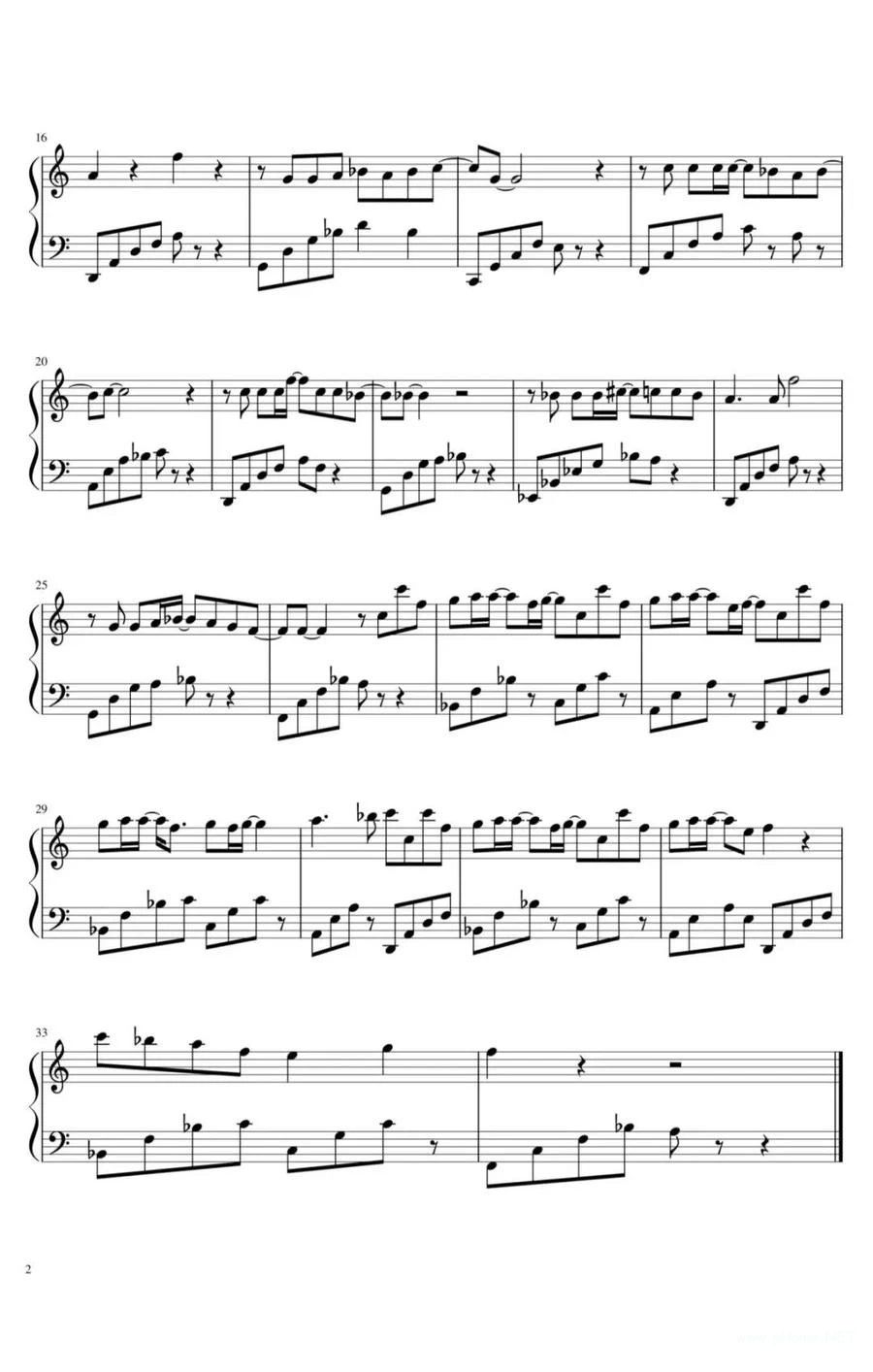 司南 《冬眠》钢琴谱1